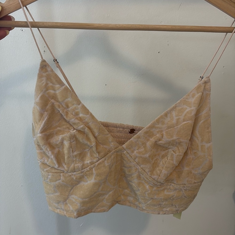 Free People Cheetah top